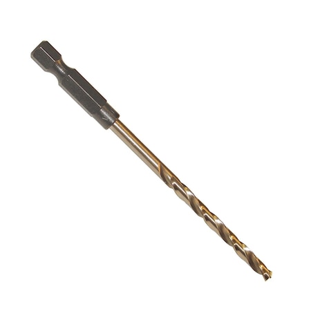 Light House Beauty High Speed Steel Hex Shank Drill, 0.17 in. LI1074803
